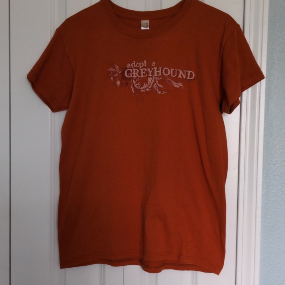 NWOT  "Adopt A Greyhound" Tee